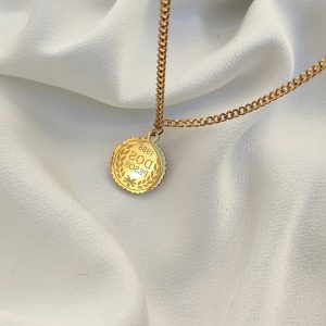گردنبند الیزابت دو رو کد gdb-020