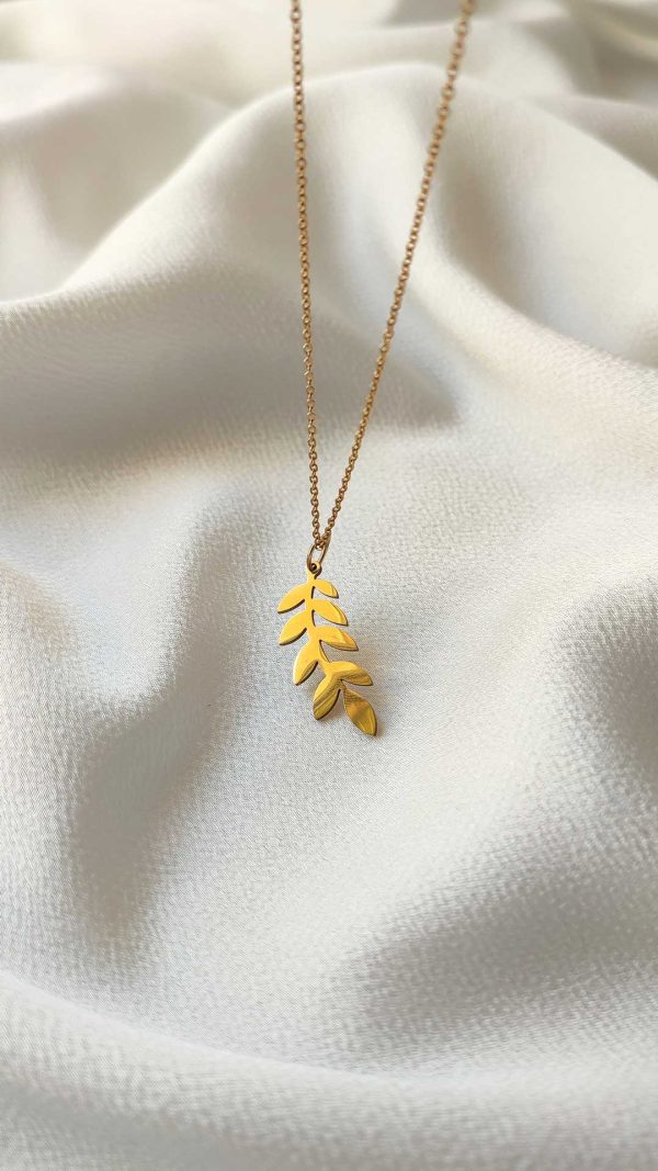 گردنبند برگ کد gdb-021